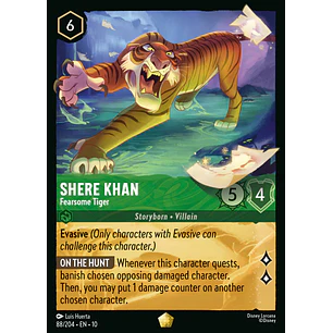 088/204 Shere Khan - Fearsome Tiger