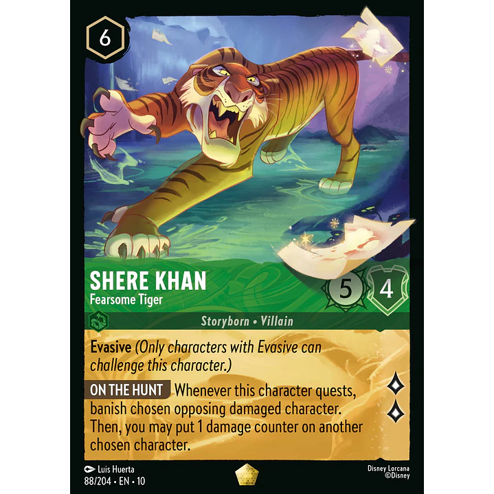 088/204 Shere Khan - Fearsome Tiger 1