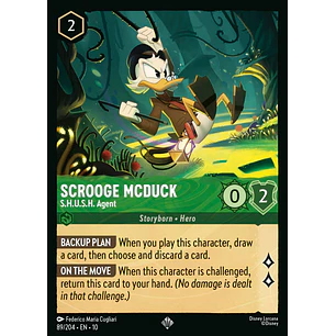 089/204 Scrooge McDuck - S.H.U.S.H. Agent