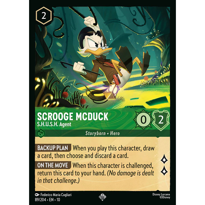 089/204 Scrooge McDuck - S.H.U.S.H. Agent 1