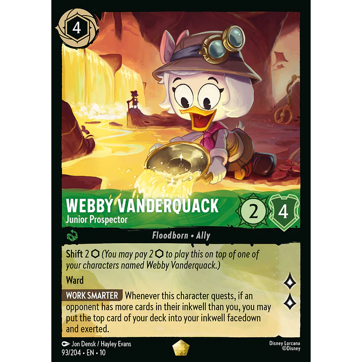 093/204 Webby Vanderquack - Junior Prospector 1