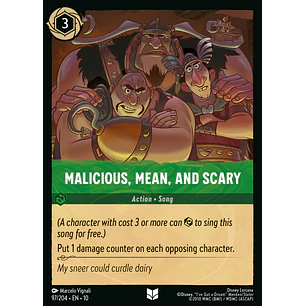 097/204 Malicious, Mean, and Scary