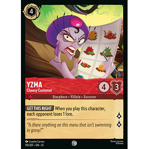 110/204 Yzma - Choosy Customer