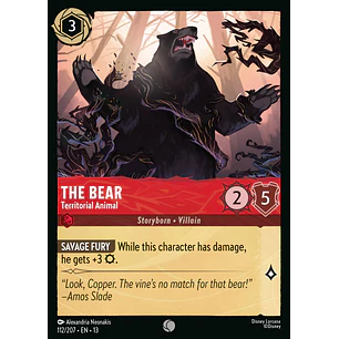 112/204 The Bear - Territorial Animal