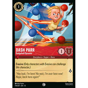 114/204 Dash Parr - Dodgeball Dynamo