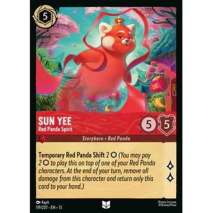 119/204 Sun Yee - Red Panda Spirit