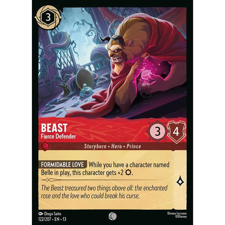 122/204 Beast - Fierce Defender 1