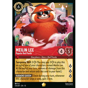 125/204 Meilin Lee - Popular Red Panda