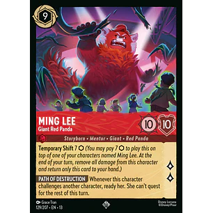 129/204 Ming Lee - Giant Red Panda