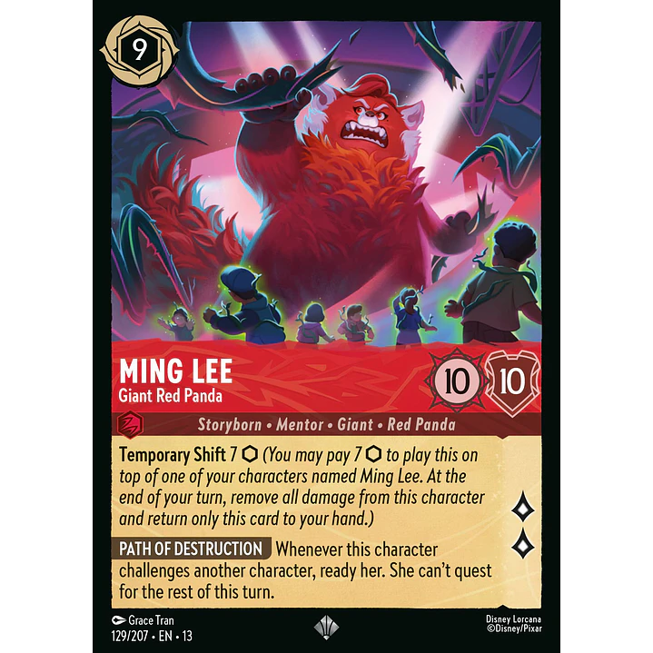 129/204 Ming Lee - Giant Red Panda 1