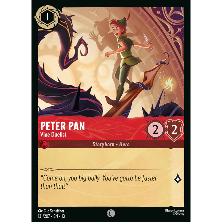 131/204 Peter Pan - Vine Duelist 1
