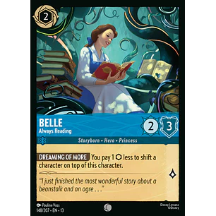 148/204 Belle - Always Reading