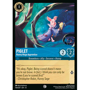 154/204 Piglet - Hunny Mage Apprentice