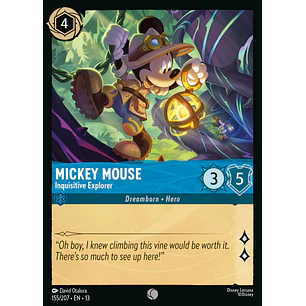 155/204 Mickey Mouse - Inquisitive Explorer