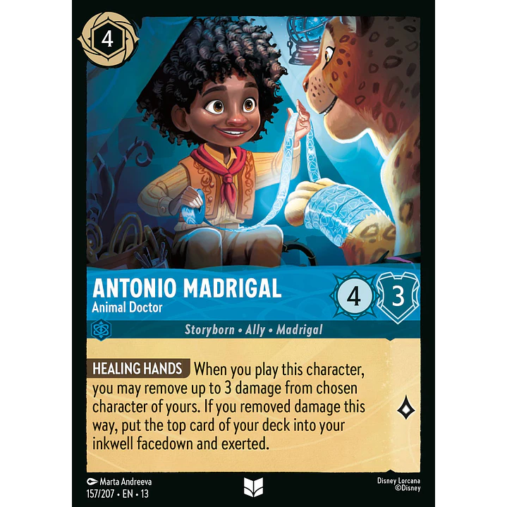 157/204 Antonio Madrigal - Animal Doctor 1