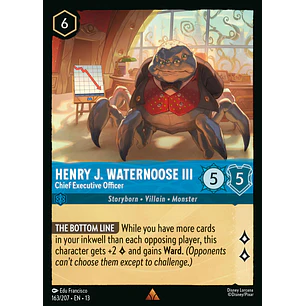 163/204 Henry J. Waternoose III - Chief Executive Officer