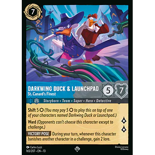 165/204 Darkwing Duck & Launchpad - St. Canard's Finest