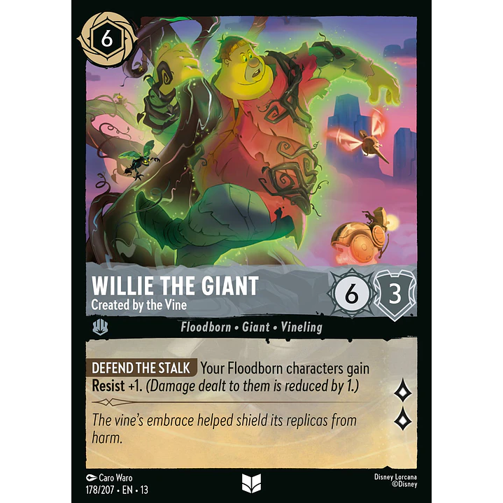 178/204 Willie the Giant - Created by the Vine 1