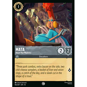 182/204 Mata - Meat Hut Waitress