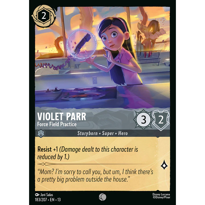 183/204 Violet Parr - Force Field Practice 1