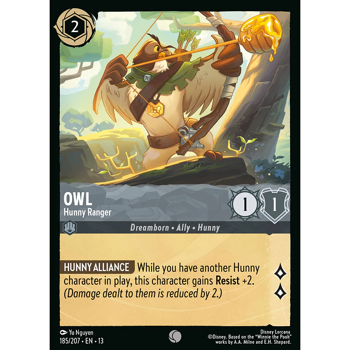 185/204 Owl - Hunny Ranger 1