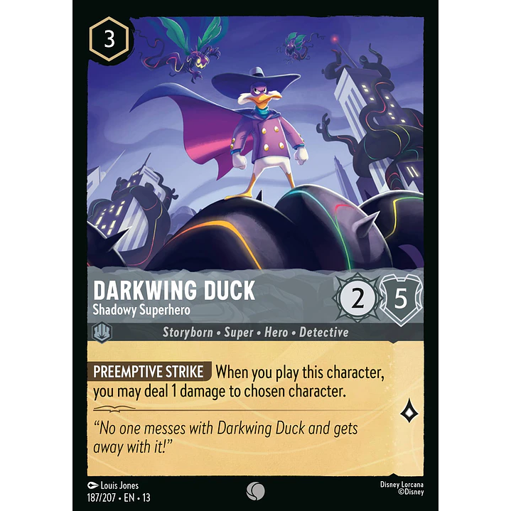 187/204 Darkwing Duck - Shadowy Superhero 1