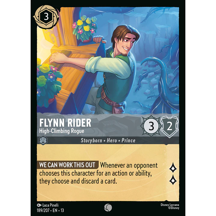 189/204 Flynn Rider - High-Climbing Rogue 1