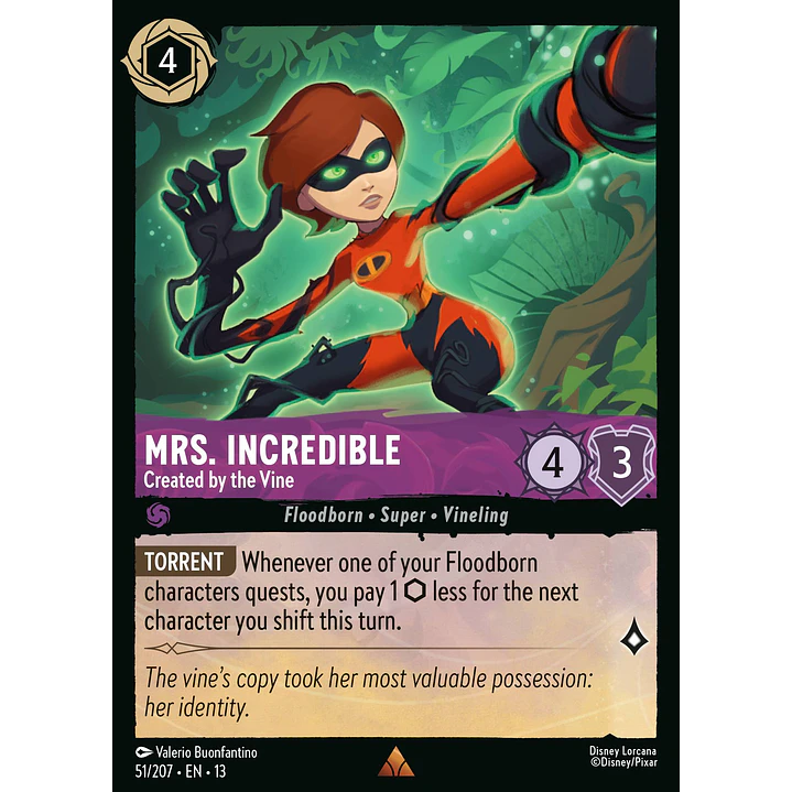 051/204 Mrs. Incredible - Created by the Vine 1