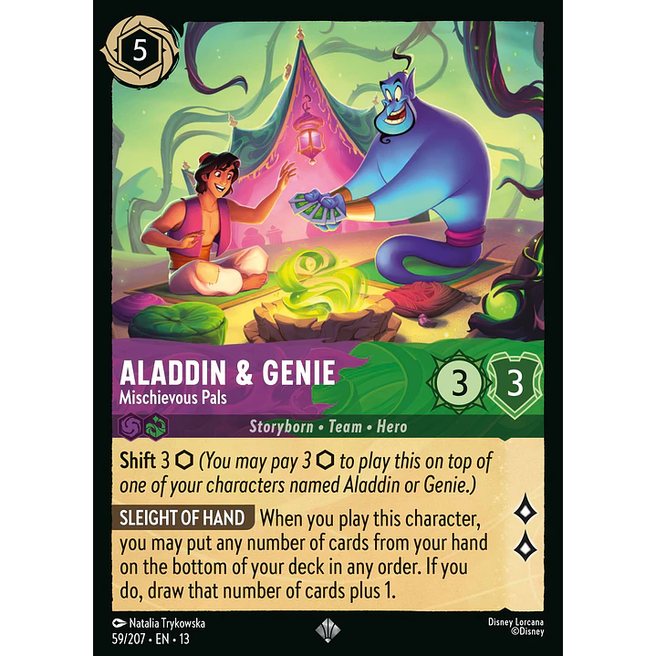 059/204 Aladdin & Genie - Mischievous Pals 1