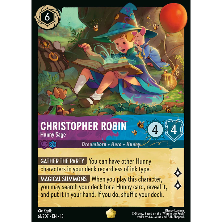 061/204 Christopher Robin - Hunny Sage 1