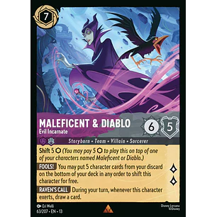 063/204 Maleficent & Diablo - Evil Incarnate