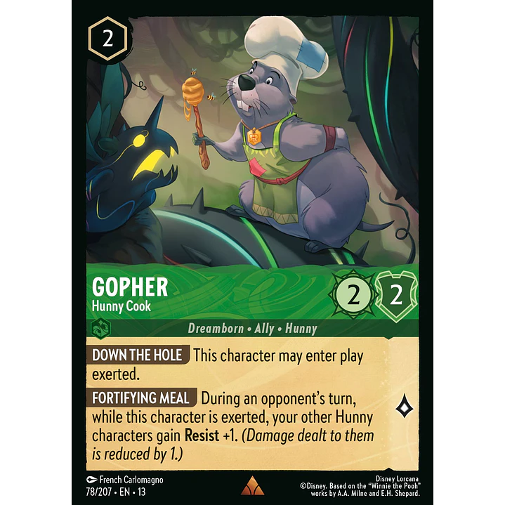 078/204 Gopher - Hunny Cook 1