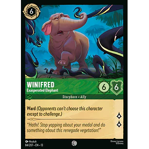 084/204 Winifred - Exasperated Elephant