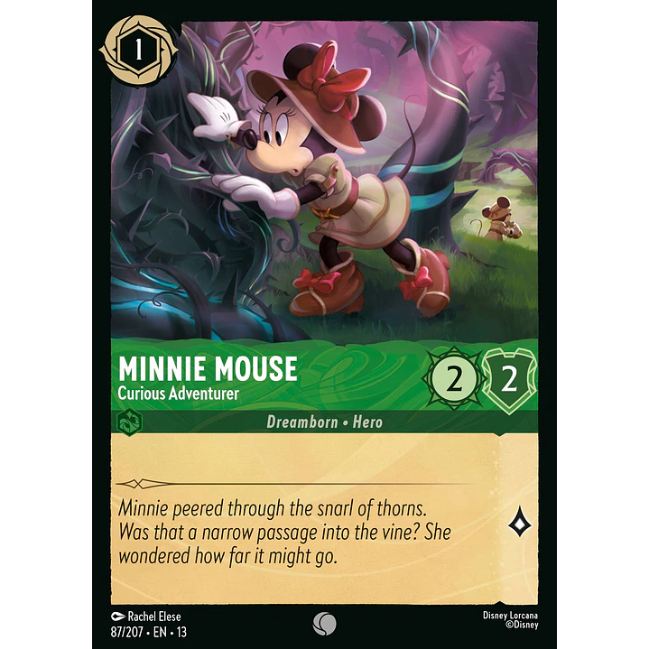 087/204 Minnie Mouse - Curious Adventurer 1