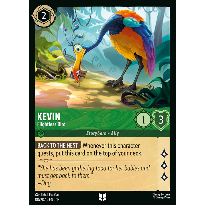088/204 Kevin - Flightless Bird 1