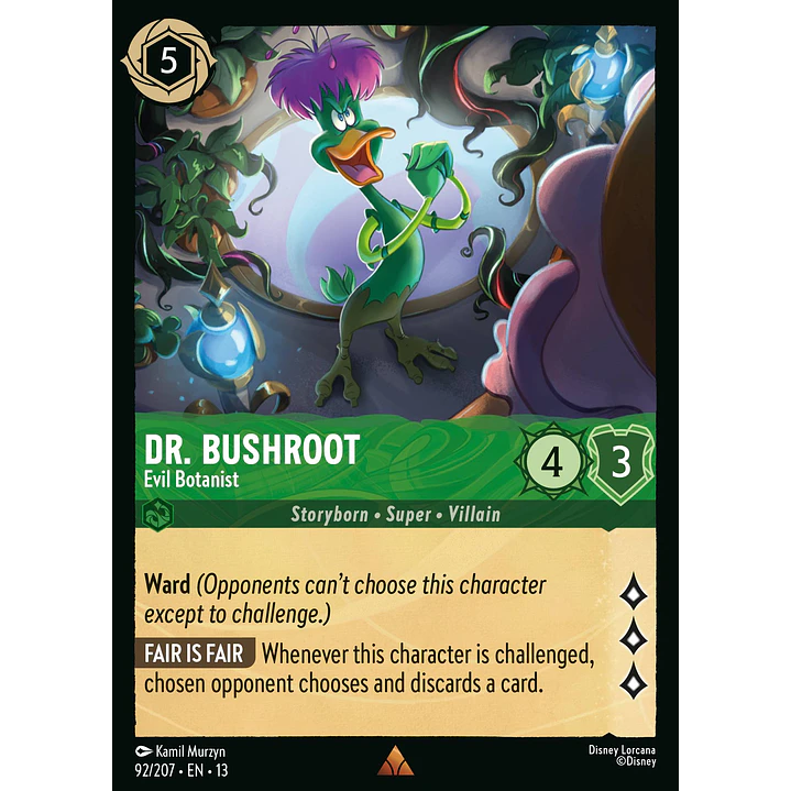 092/204 Dr. Bushroot - Evil Botanist 1