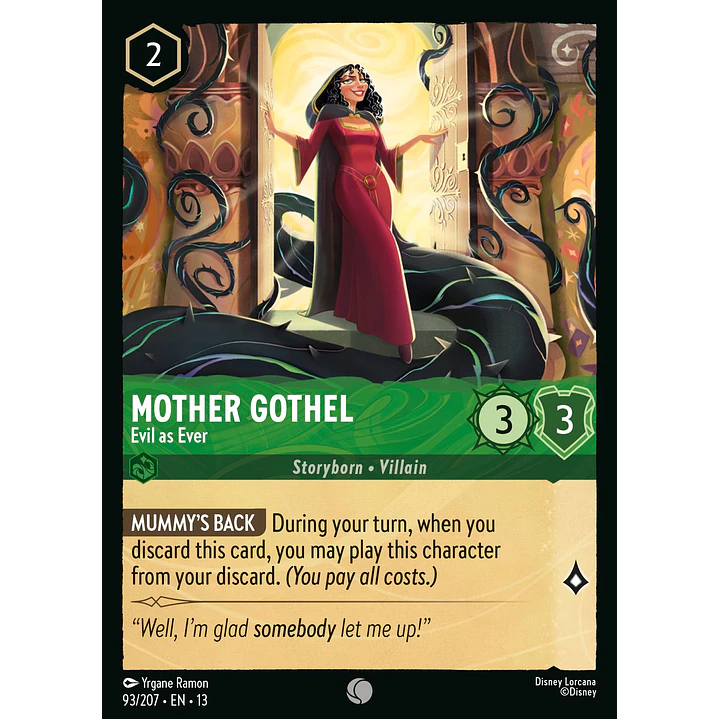 093/204 Mother Gothel - Evil as Ever 1
