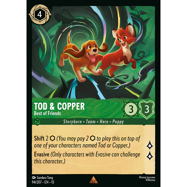 094/204 Tod & Copper - Best of Friends 1