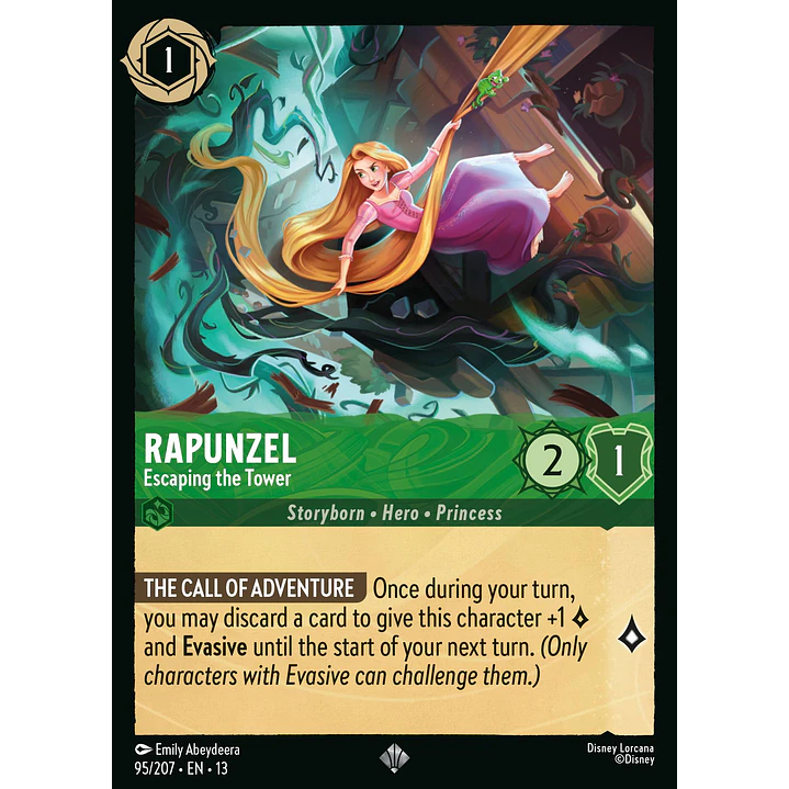 095/204 Rapunzel - Escaping the Tower 1