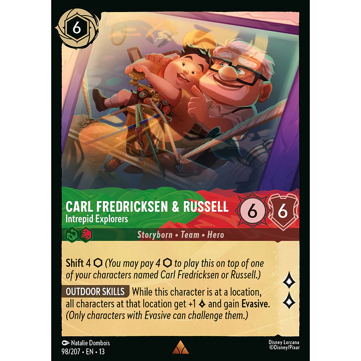 098/204 Carl Fredricksen & Russell - Intrepid Explorers 1