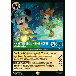 099/204 Mickey Mouse & Minnie Mouse - Adventuring Duo