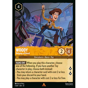 001/204 Woody - Helping a Friend