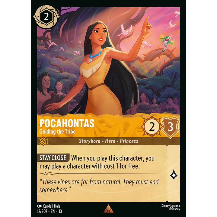 012/204 Pocahontas - Guiding the Tribe 1