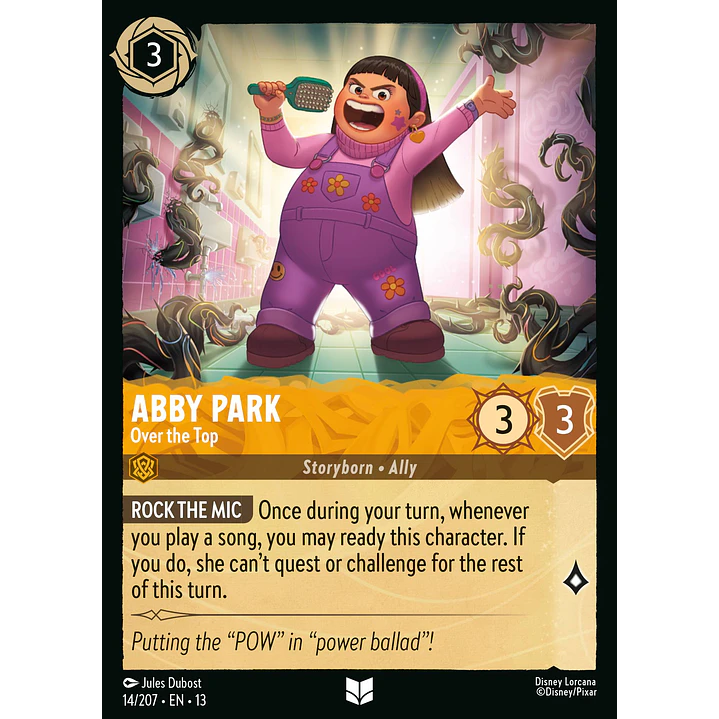 014/204 Abby Park - Over the Top 1