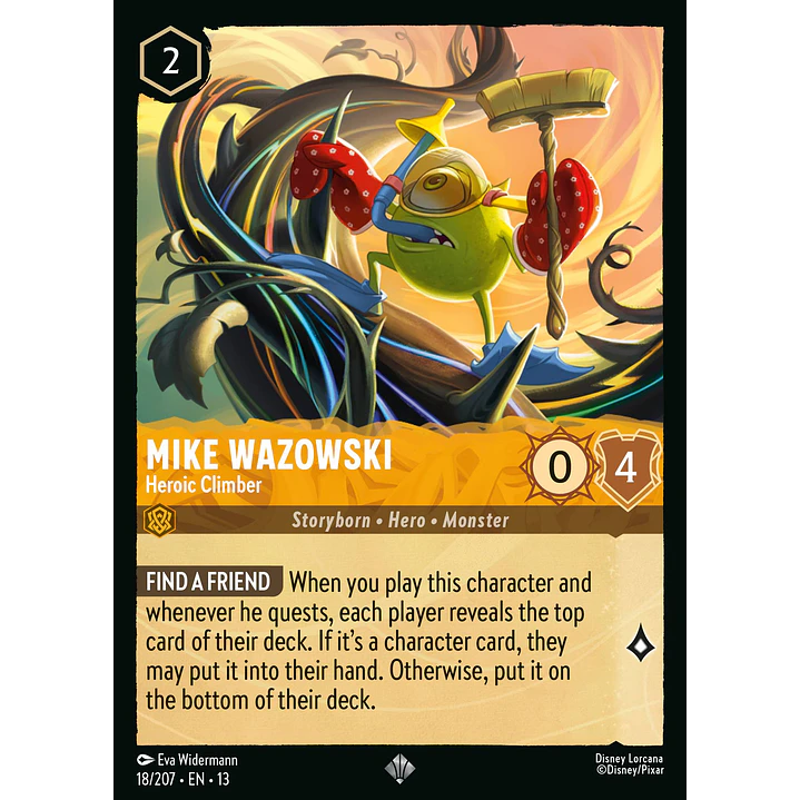 018/204 Mike Wazowski - Heroic Climber 1