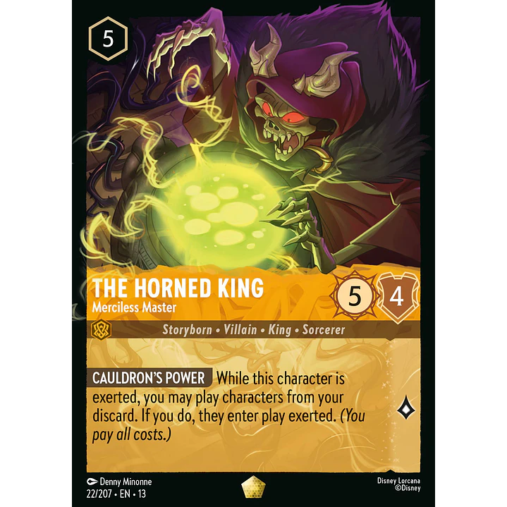 022/204 The Horned King - Merciless Master 1