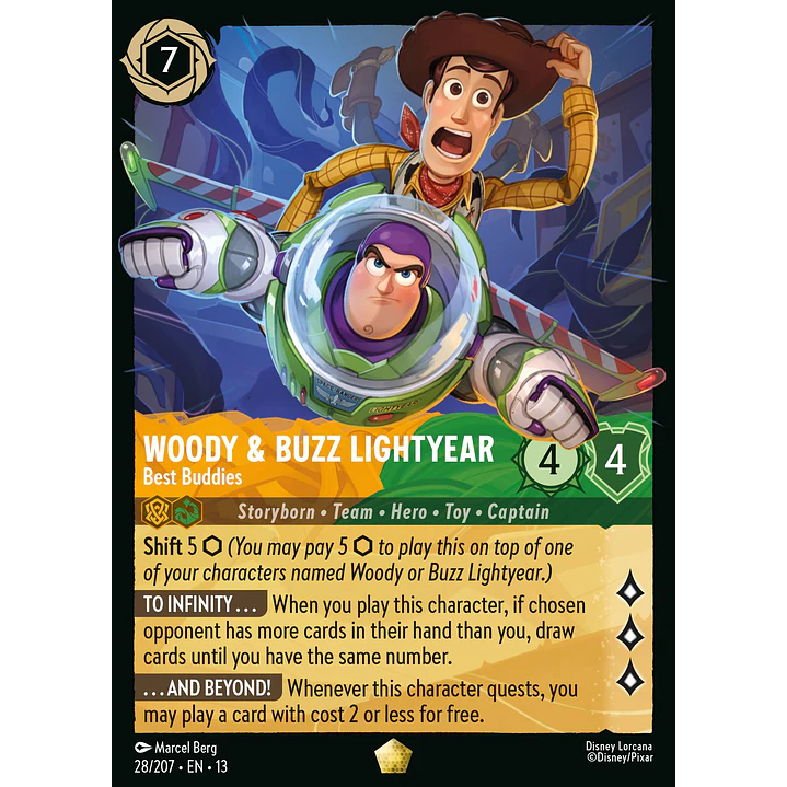 028/204 Woody & Buzz Lightyear - Best Buddies 1
