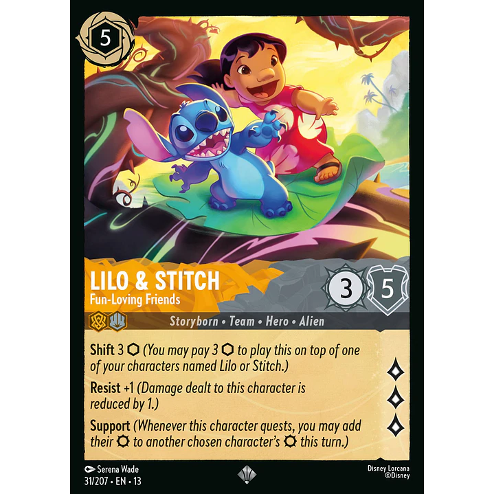 031/204 Lilo & Stitch - Fun-Loving Friends 1