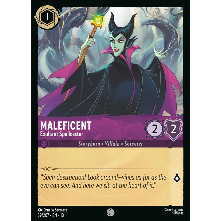 039/204 Maleficent - Exultant Spellcaster 1
