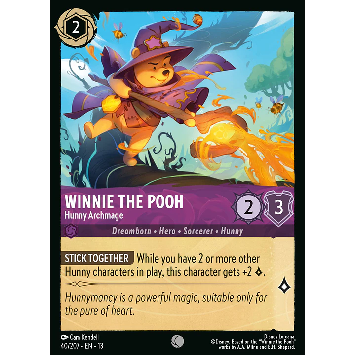 040/204 Winnie the Pooh - Hunny Archmage 1